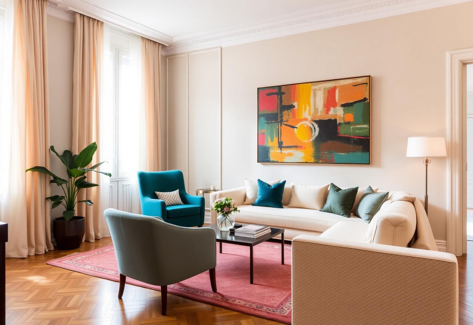 Interno di appartamento ristrutturato